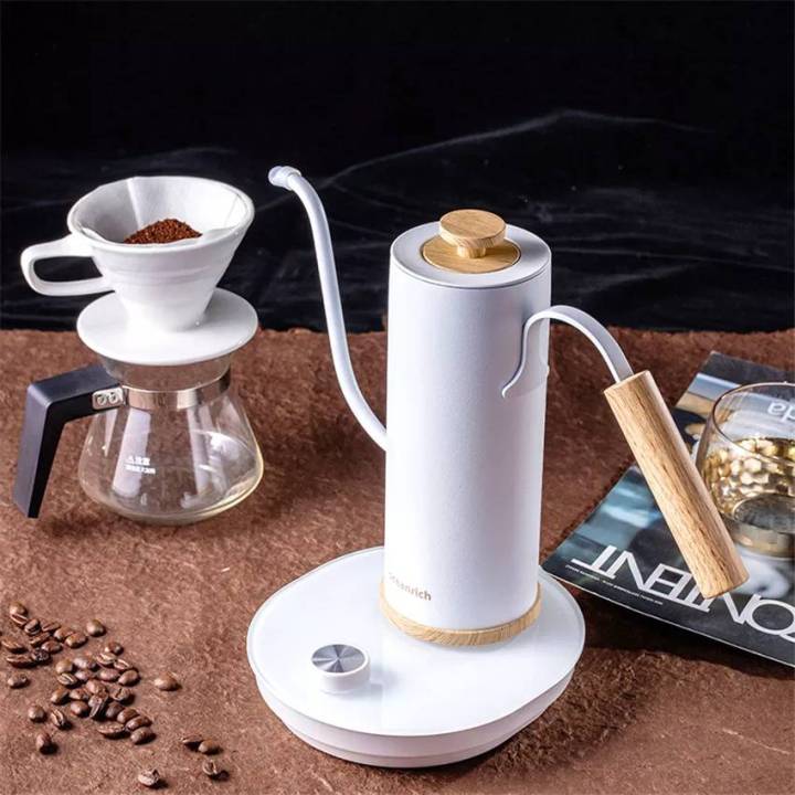 กาแฟไฟฟ้าหม้อ-กาต้มน้ำปากกาปรับcoffee-อุณหภูมิต้มความร้อนหม้อ400ml