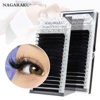 NAGARAKU All size7 15mm MIX mink extension eyelashes nature soft individual eyelash extension