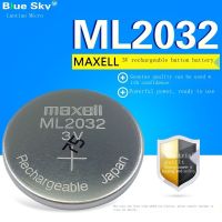 2023 (Gratis Ongkir) CATV☏Maxell Maxell เมนบอร์ดคอนโทรลเลอร์อุตสาหกรรม3V แบตเตอรี่แบบชาร์จไฟได้ ML2032 LIR2032 CR2032แทน