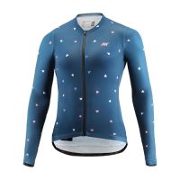 สต็อกสำเร็จรูป เสื้อปั่นจักรยานผู้หญิง (แขนยาว) MTB Road Racing Bike Wear Clothing