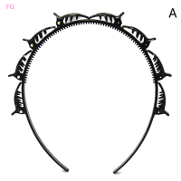 ?【Lowest price】FG wenleshang Punk ผมคลิปอุปกรณ์มายากลแถบคาดศีรษะ Barrette Braid เครื่องมือใหม่