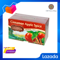 ?Promotion? ส่งฟรี Celestial Seasonings Herbal Tea Cinnamon Apple Spice) เซเลสเทล ชาชินนาม่อน แอปเปิ้ล สไปซี่ 1.6g. x 20 ซอง มีเก็บปลายทาง