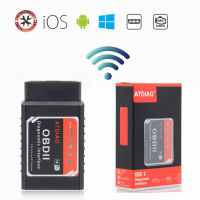 ELM327 OBD2 WIFI V1.5 Supports AndroidiOS Car Diagnostic Tool With PIC18F25K80 ELM 327 Diesel Cars Code Scanner