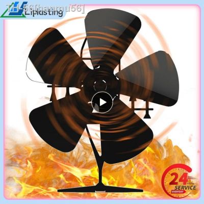 ▬☃ hanmu56 Eco-Fan Fogão Ventilador para Queimador De Log Aquecedor Criativo Alimentado Por Calor Lareira Acessórios Casa Mini 5 8 Lâminas