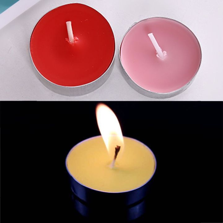 50pcs-set-birthday-party-supplies-wedding-cake-candles-safe-flames-dessert-decoration-colorful-flame-multicolor-candle