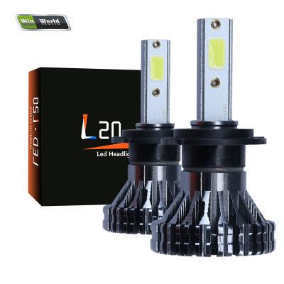 WIN WORLD LED Car Bulb High Beam Low Beam H7 H4 H1 is Suitable for Audi, VW, Honda, Benz, BMW 12000LM 6000k