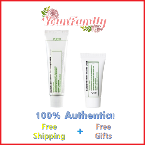 [PURITO] Centella Unscented Recovery Cream 50ml / 12ml (mini) | Lazada PH