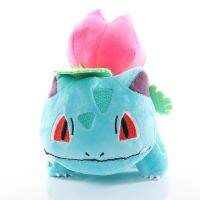 ตุ๊กตาของเล่นตุ๊กตา TAKARA Tomy. โปเกมอน Ivysaur อนิเมะน่ารักของขวัญการ์ตูนอุปกรณ์ประดับตกแต่งสำหรับของขวัญเด็ก