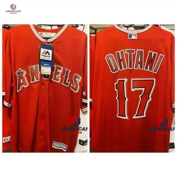 Nike Men's Replica Los Angeles Angels Sohei Ohtani #17 Grey Cool