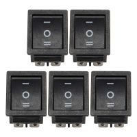 5X 6-Terminals 3 Position ON/OFF/ON DPDT Boat Rocker Switch 16A 250VAC 20A 125VAC