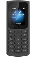 Nokia 105 4G | GSM Unlocked Mobile Phone | Volte | Black | International Version | Not AT&amp;T/Cricket/Verizon Compatible