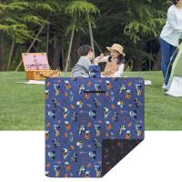 Ground Mat Sand-Free Digital Printed Foldable Folding Plaid Design Picnic Mat Travel Use  Picnic Blanket  Camping Pad Sleeping Pads