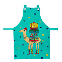 SuperSOSO! ผ้ากันเปื้อนทําอาหาร ผ้ากันเปื้อน Boy-ish Kids Apron ขนาด 47 x 65 (ซม) ลายน่ารัก สําหรับเด็กอนุบาล อายุ 3-13