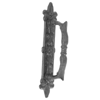 European Retro Cast Iron Craft Door Handles for Garden/Courtyard Door Handle Decoration for Home Door