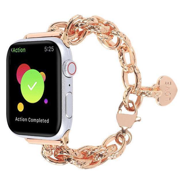 สายโลหะหรูหราสำหรับ-apple-watch-ultra-8-7-45-มม-41-มม-6-5-4-se-44-มม-40-มม-ผู้หญิงสร้อยข้อมือ-iwatch-38-มม-42-มม