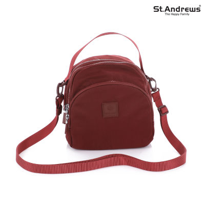 St.Andrews กระเป๋าเป้ขนาดเล็ก ใช้งานได้ 2 รูปแบบ รุ่น SSH0001 - สีแดง