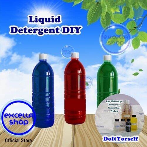 Laundry Liquid Detergent Soap DIY KIT PREMIUM raw materials Do It