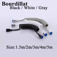 Bourdillat Spring Flexible Retractable Hose For Shower Head Toilet Bidet Water Pipe Plumbing