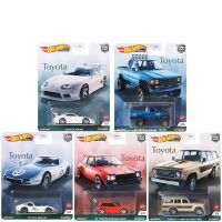 In Stock Genuine Hot Wheels FPY86 TOYOTA SUPRA 2000 GT 81 TOYOTA STARLET KP61 Land Cruiser FJ60 1/64 Metal Model Collection Toys