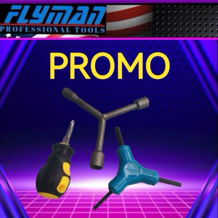 Basic tools package Y allen, Y wrench, screw driver Lazada PH