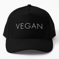 Vegan Simple Clean White Text Baseball Cap Hat Solid Color Women Sun Mens Boys Outdoor Hip Hop Snapback Spring

 Bonnet Fish