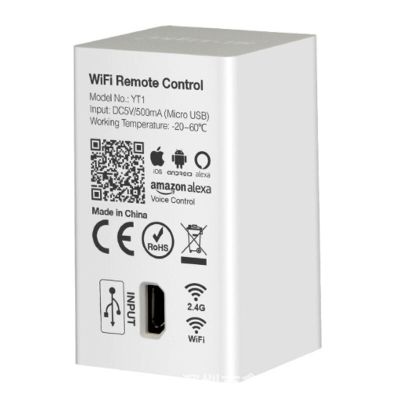 【Worth-Buy】 Milight Wifi Remote Yt1ระยะไกลเข้ากันได้กับ Miboxer 2.4Ghz Rf ชุดผลิตภัณฑ์สมาร์ทโฟนตัวควบคุมไร้สายอินเทอร์เน็ตไร้สาย