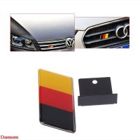 1pc German Flag Front Grille Sticker Emblem Badge For Volkswagen Golf Polo Audi Bumper Stickers Decals  Magnets