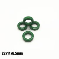 5PC Mn-Zn High Conductivity Green Ferrite Core Ring 22*14*6.5mm  Anti-Parasitic Toroide Toroidal Bead Coil  Ferrous Suppression Electrical Circuitry P