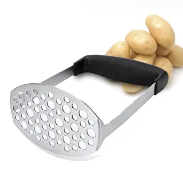 PriorityChef Potato Ricer and Masher, Makes Light and Fluffy Mashed Potato Perfection, 100% Stainless Steel