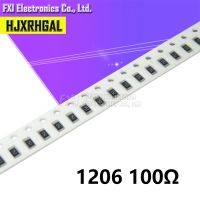 【♘COD Free Cas♘】 bshviuh 100ชิ้น1206 Smd 100โอห์มตัวต้านทานชิป0.25W 1/4W 100r 101ใหม่