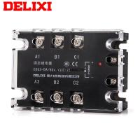 DELIXI 3 Phase โซลิดสเตทรีเลย์ SSR CDG3-DA DC-AC 10A 25A 40A 60A 80A 150A 100A DC ปั้มน้ำ AC อุปกรณ์เสริม