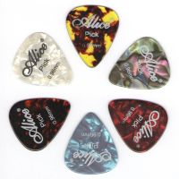 【cw】 Celluloid Pick Plectrum Mediator Gauge 0.46mm/0.71mm/0.81mm/0.96mm/1.2mm/1.5m Color Parts Accessories