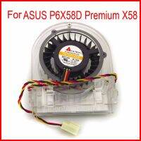 3pin 0.15a Dc12v สำหรับ Asus P6x58d X58 1366ขาแผงวงจรคอมพิวเตอร์เครื่องทำความเย็นพัดลมพรีเมี่ยม