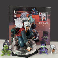 GK Jiraiya Action FIGURE Shippuden Anima Hama sennin รูปปั้น Shima Fukasaku กบอะนิเมะของเล่นตุ๊กตาวันเกิดของขวัญสำหรับเด็ก