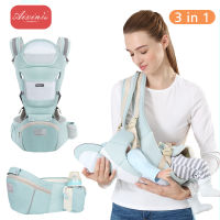 New 0-48 Month Ergonomic Baby Carrier Infant Baby Hipseat Carrier 3 In 1 Front Facing Ergonomic Kangaroo Baby Travel Wrap Sling