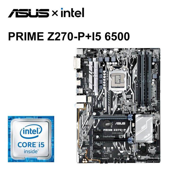 ชุดวงจรหลัก-z270-p-asus-นายกพร้อม-i5เมนบอร์ด-cpu-6500ที่มีชิปเซ็ต-intel-z270-4-ddr4-64gb-pci-e-3-0-2xm-2-atx