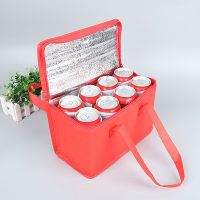 hot【cw】 Bolsa térmica aislante grande a prueba de fugas contenedor almuerzo papel aluminio almacenamiento bebidas para Picnic viaje