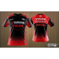 READY STOCKPREMIUM แบรนด์เดิม BZC เจอร์ซีย์มอเตอร์ระเหิด Yamaha 3D เสื้อยืดรหัส S-5XL