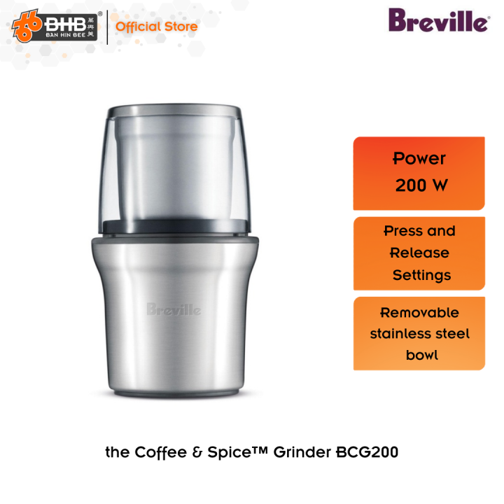 Breville BCG200 "the Coffee & Spice" Coffee Grinder Lazada