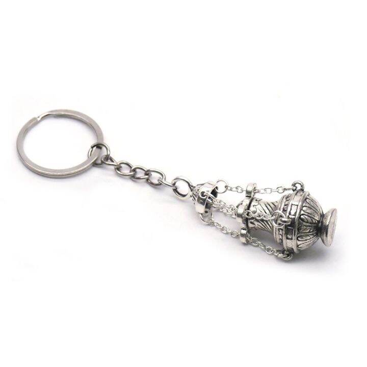 new-souvenirs-gifts-incense-burner-keychain-religious-jewelry-car-pendant-keyfob-accessories