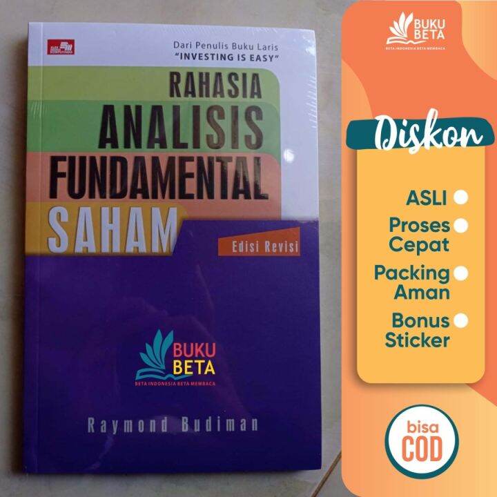 Buku Beta - Rahasia Analisis Fundamental Saham - Raymond Budiman ...