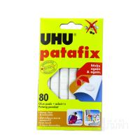 UHU Parafix กาวดินน้ำมันสีขาว ขนาด 60 กรัม รุ่นพาทาฟิกซ์ สำหรับ 1 กก. จำนวน 80 แผ่น