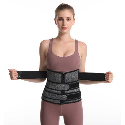 Velcro ladies waist coach slimming corset waist girth sculpting slimming sports belt corset S-6XL