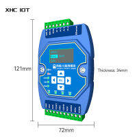 4DO ModBus Ethernet Io โมดูลเครือข่าย Switch Value Acquisition Control ME31-XAAX0440 RS485 RJ45พอร์ตเครือข่าย