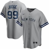 ใหม่ล่าสุดเสื้อยืดเบสบอล MLB New York Yankees Aaron Judg เสื้อยืดผู้เล่น