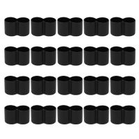 ☃ 20 Double-Tube Feet Cups Chair Leg End Caps Covers Foot Tip Protector Anti Slip Table Leg Pads Home Office Patio Furniture Parts