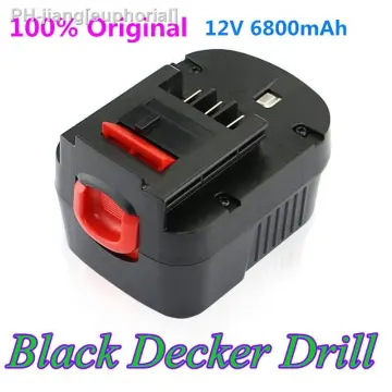 Battery or Charger For Black & Decker HPB12 12Volt PS130 FSB12 A1712  3600mAh 12V