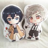 10cm Bungo Stray Dogs Plush Dolls Nakahara Chuuya Osamu Dazai Cute Dolls Plush Stuffed Doll Toys Plush Pendant Keychain Toys