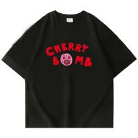 เสื้อยืดแขนสั้น ผ้าฝ้าย 100% พิมพ์ลาย Tyler Cherry Bomb Golf Wgtta Rapper สไตล์ฮิปฮอป แฟชั่นสร้างสรรค์ สําหรับผู้ชาย และS-5XL