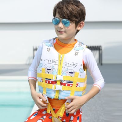 Newao Childrens Life Jackets Marine Professional Buoyancy Vest Portable Floating Clothes for Boys and Girls Snorkeling Swimming  Life Jackets